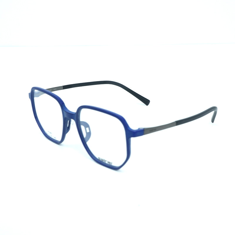 Standarded Blue 3D Printed Glasses