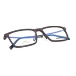 Dark Brown Square 3D Printed Glasses