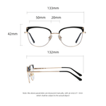 Browline Full Frame Round Glasses