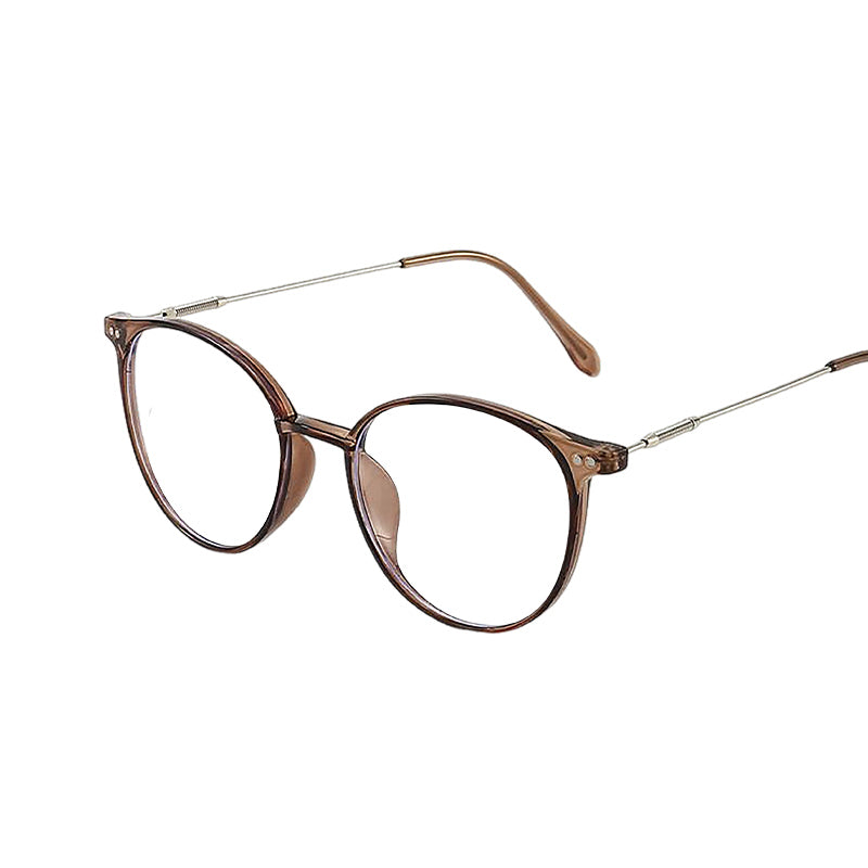 Brown Round Reading Glasses