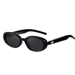 Black Cat-Eye Sunglasses