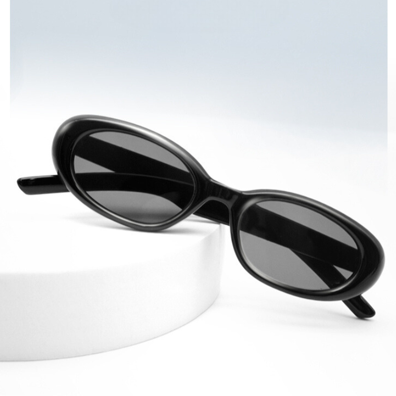 Black Cat-Eye Sunglasses