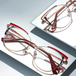 Metal Frame Blue Light Blocking Glasses