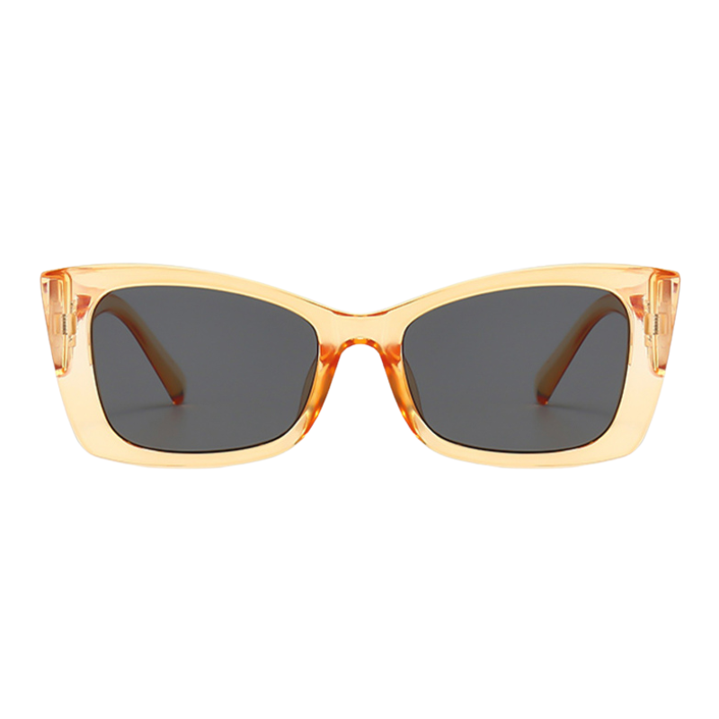 Orange Square Sunglasses