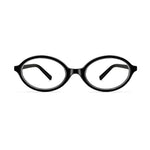 Oval Retro Tortoise Blue Light Eyeglasses
