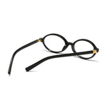 Oval Retro Tortoise Blue Light Eyeglasses