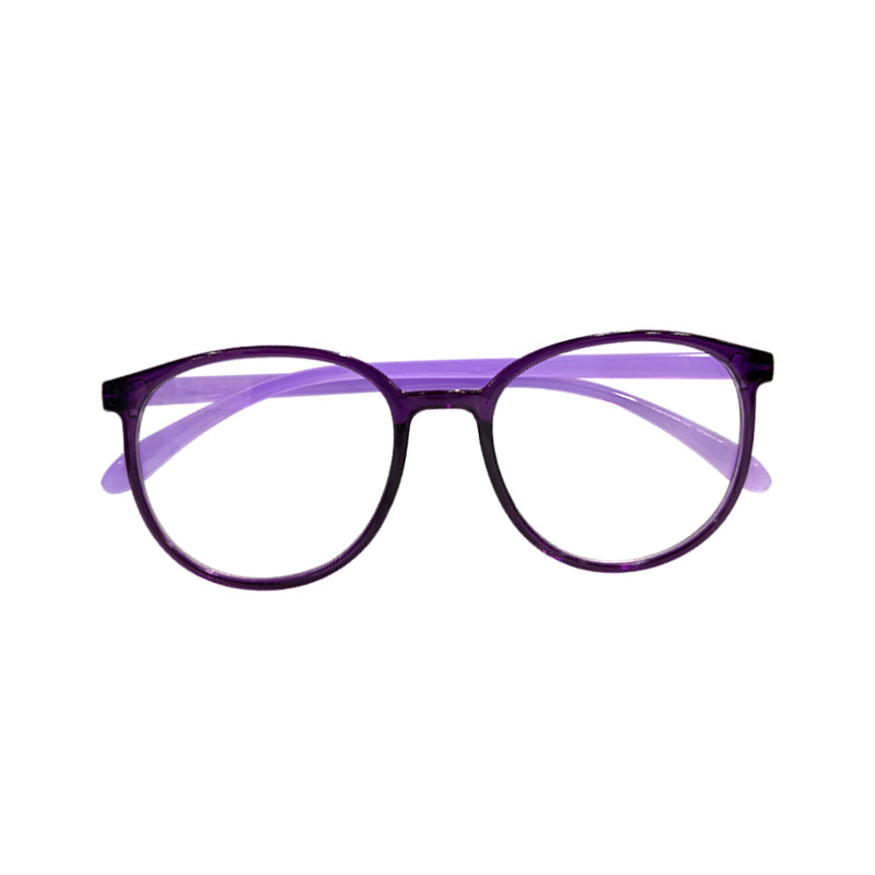 Purple Square Reading Glasses