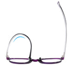 Purple Square Reading Glasses