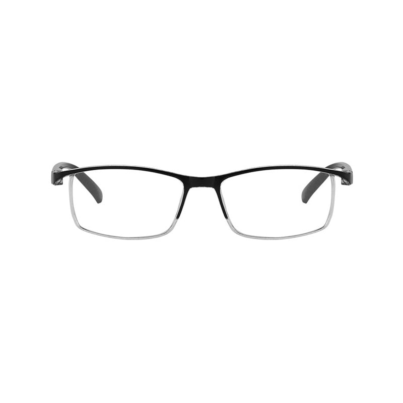 Black Browline Blue Light Blocking Reading Glasses