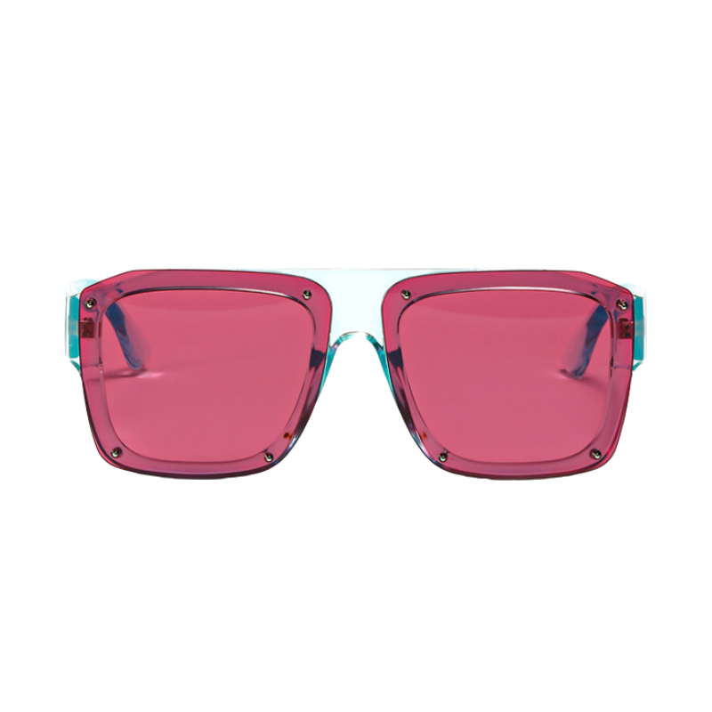 Square Rose Pink Sunglasses