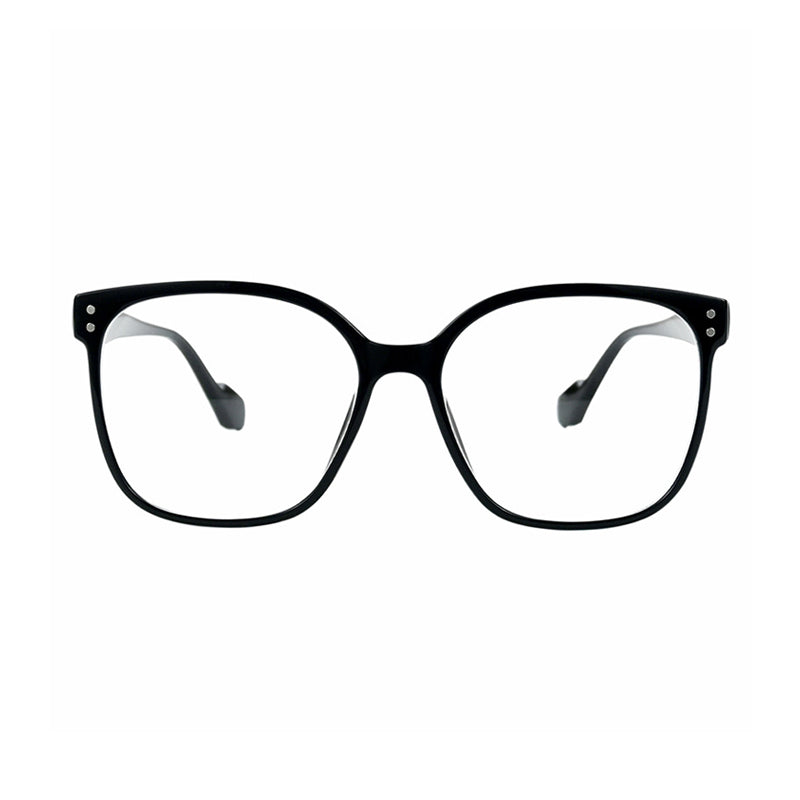 Square Black Blue Light Blocking Glasses