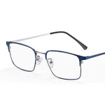 Square Blue Blue Light Blocking Reading Glasses
