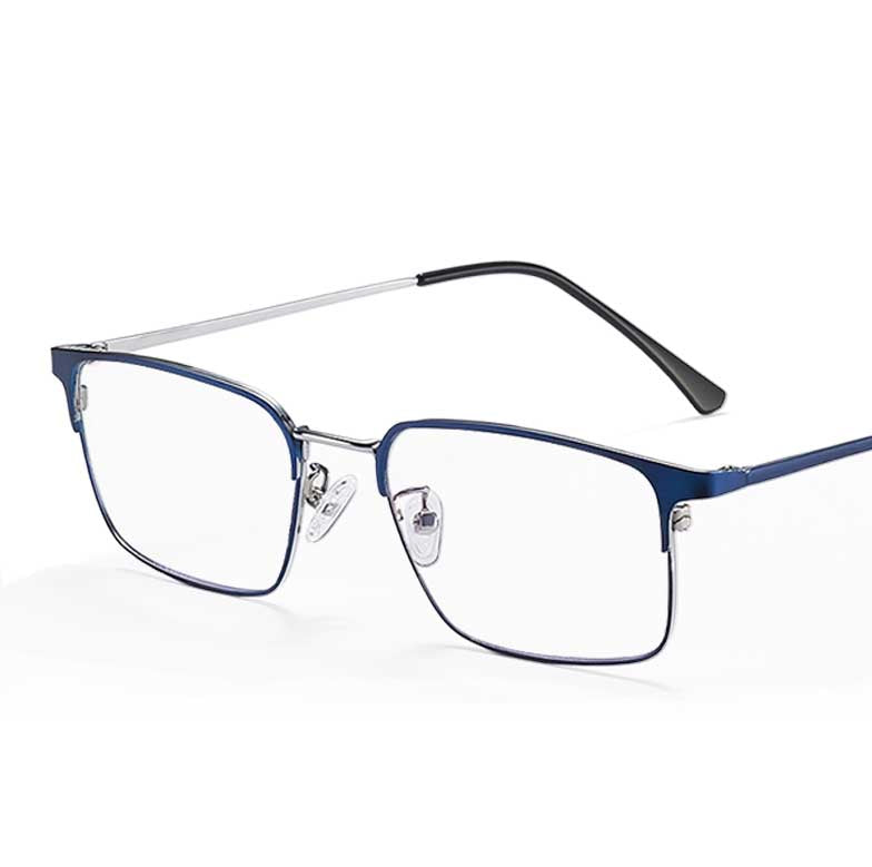 Square Blue Blue Light Blocking Reading Glasses