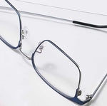 Square Blue Blue Light Blocking Reading Glasses