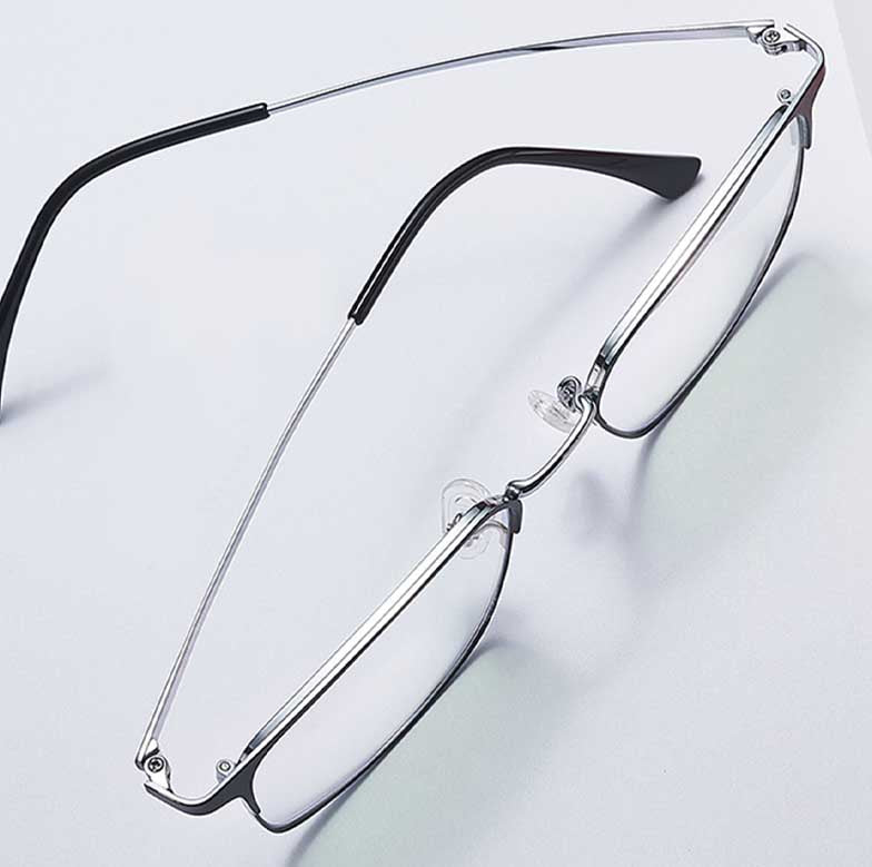 Square Blue Blue Light Blocking Reading Glasses