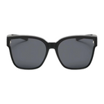 Square Foldable Clip-On Sunglasses