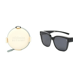 Square Foldable Clip-On Sunglasses