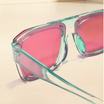 Square Rose Pink Sunglasses