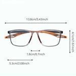 Square Sport Reading Glasses