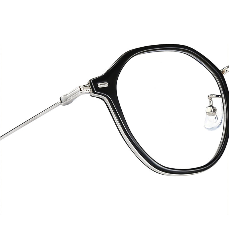 Square Thin Frame Blue Light Eyeglasses