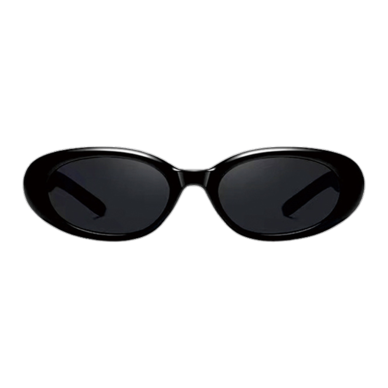 Black Cat-Eye Sunglasses