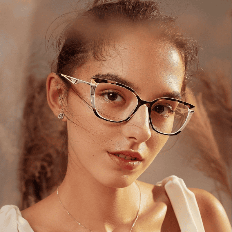 Tortoiseshell Square Eyeglasses