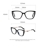 Tortoiseshell Square Eyeglasses