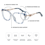 Tortoiseshell Square Eyeglasses